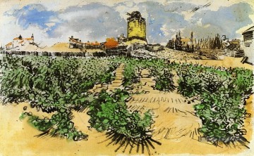  Vieille Tableaux - Le moulin d’Alphonse Daudet à Fontevieille Vincent van Gogh